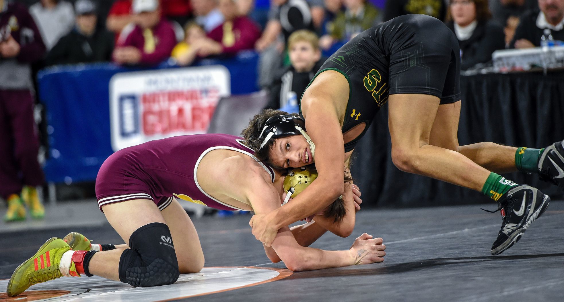 Day two of the wrestling tournament